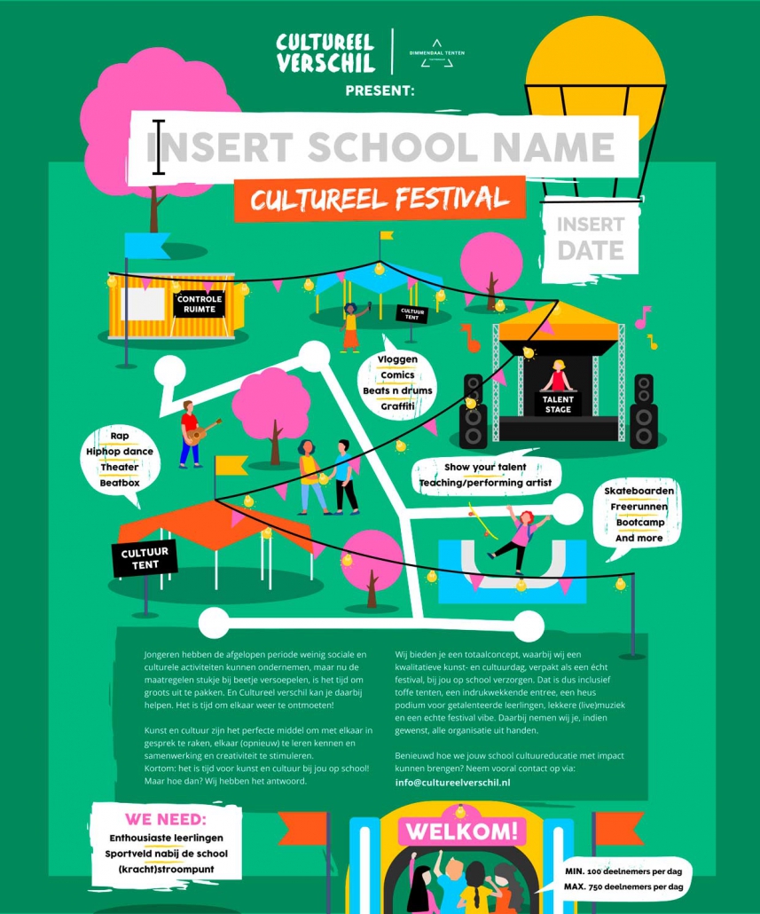 Cultureel Festival Op School
