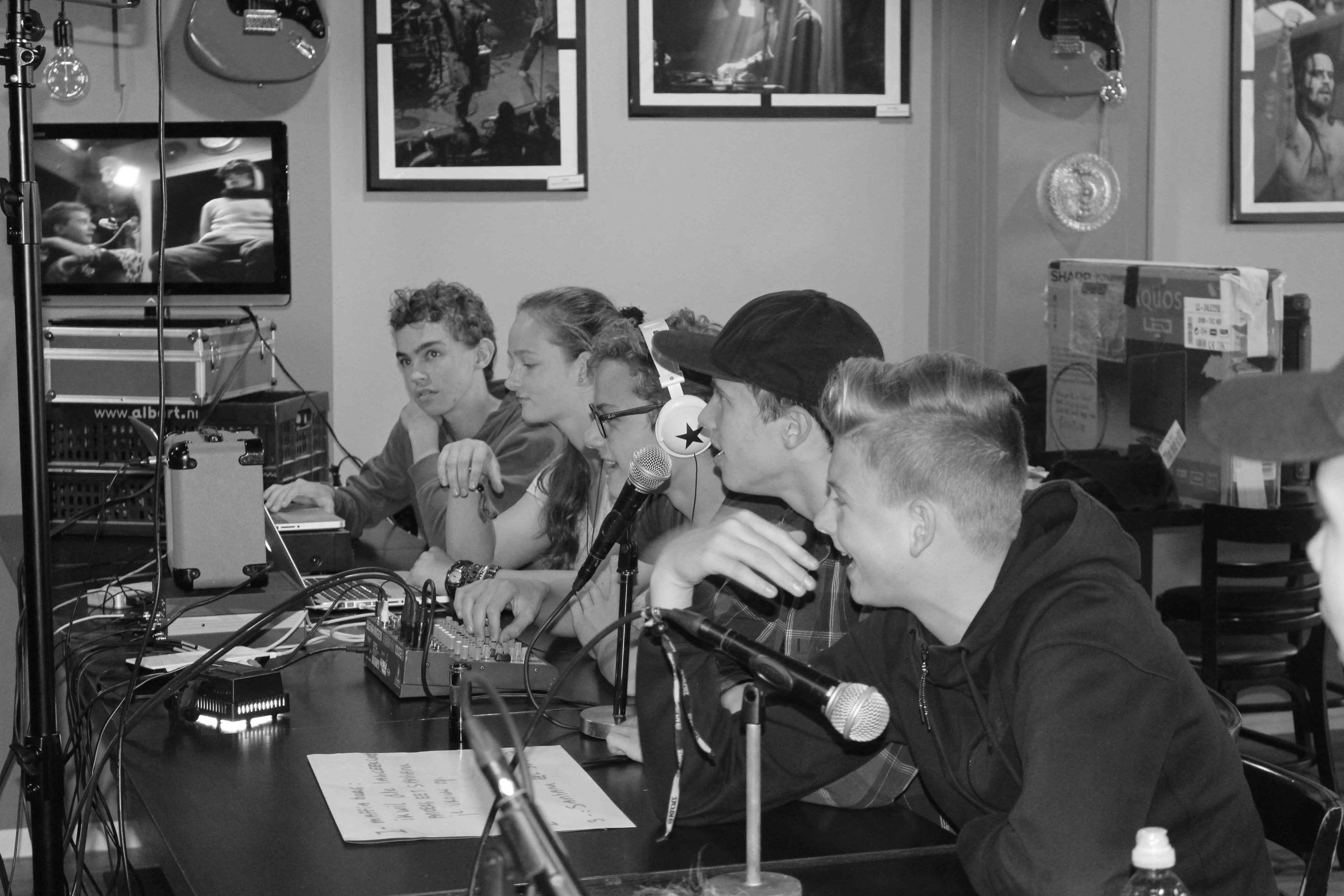 Workshop Podcast Produceren Op School